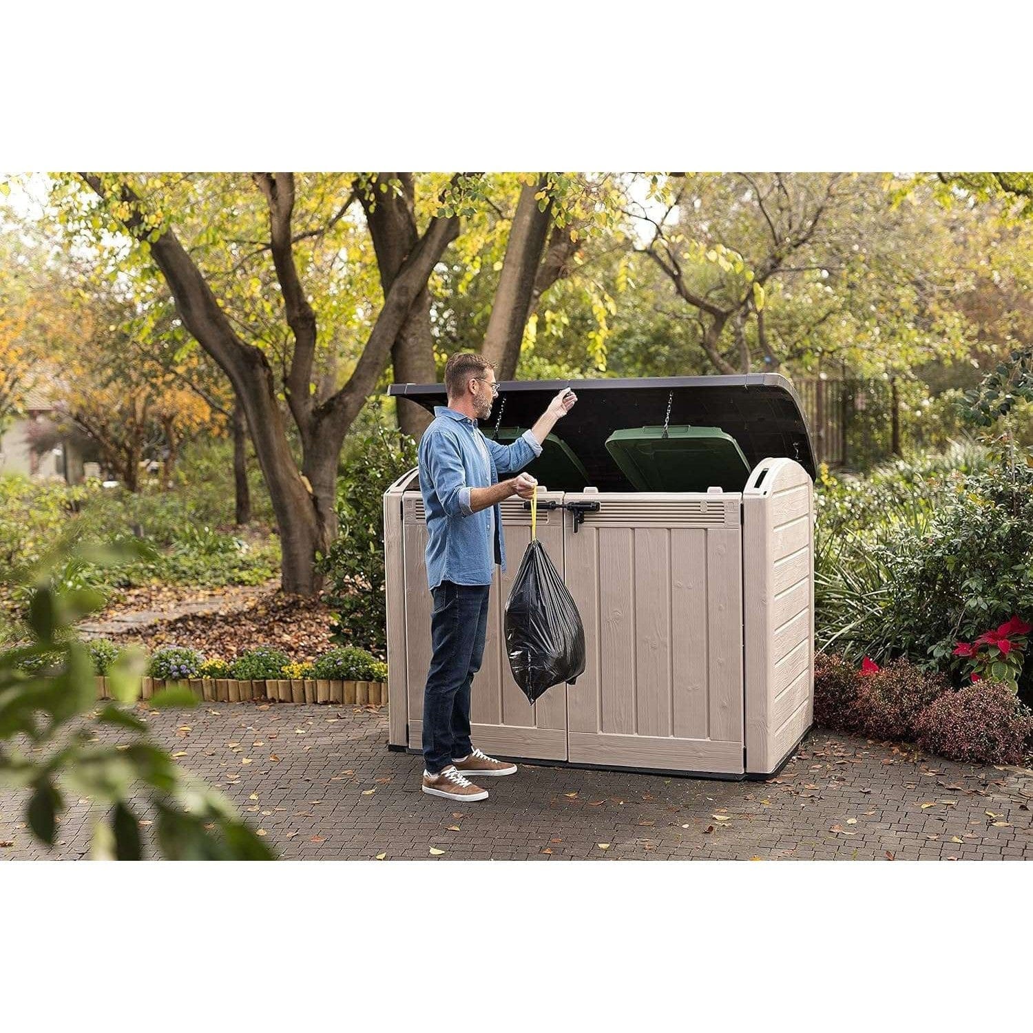 Keter 5.5′ x 3.5′ Store It Out Ultra Plastic Shed 2000L - Image 7