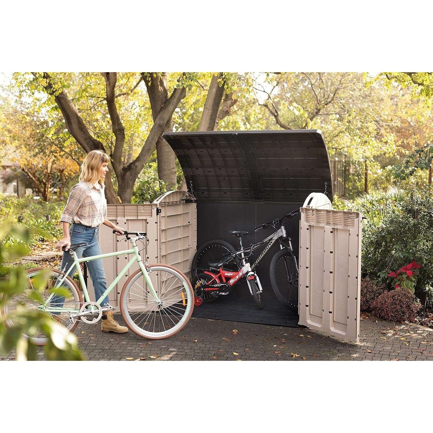 Keter 5.5′ x 3.5′ Store It Out Ultra Plastic Shed 2000L - Image 9